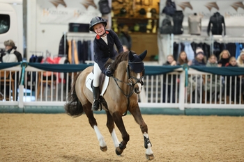 Anya Dewey-Clarke Does the Double at Aintree Equestrian Centre Small Pony Premier